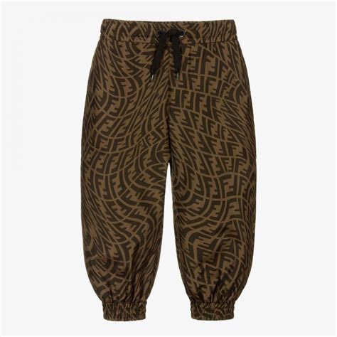 kids fendi tights|fendi kids joggers.